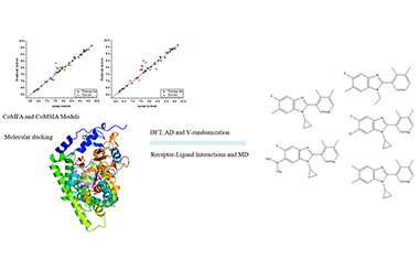Discovery of Benzimidazole Derivatives as Novel  Aldosterone Synthase Inhibitors: QSAR, Docking  Studies, and Molecular Dynamics Simulation 2011-3321